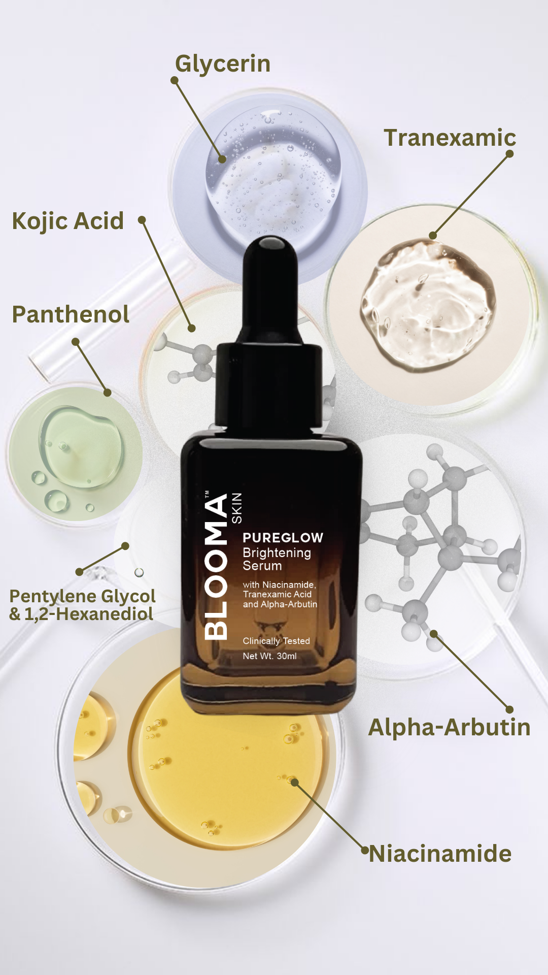 Blooma PURE GLOW Brightening Serum