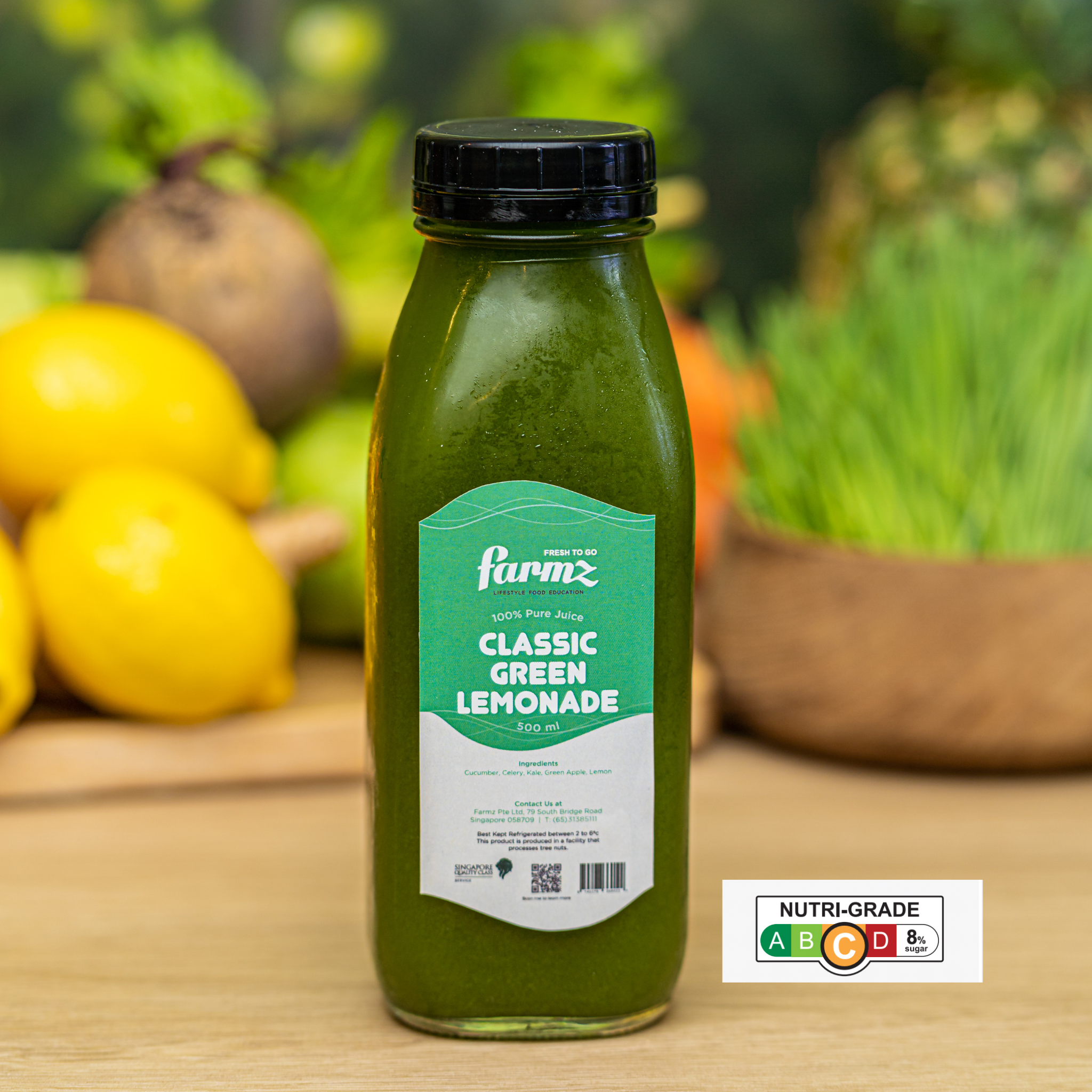 Classic Green Lemonade (500ML)