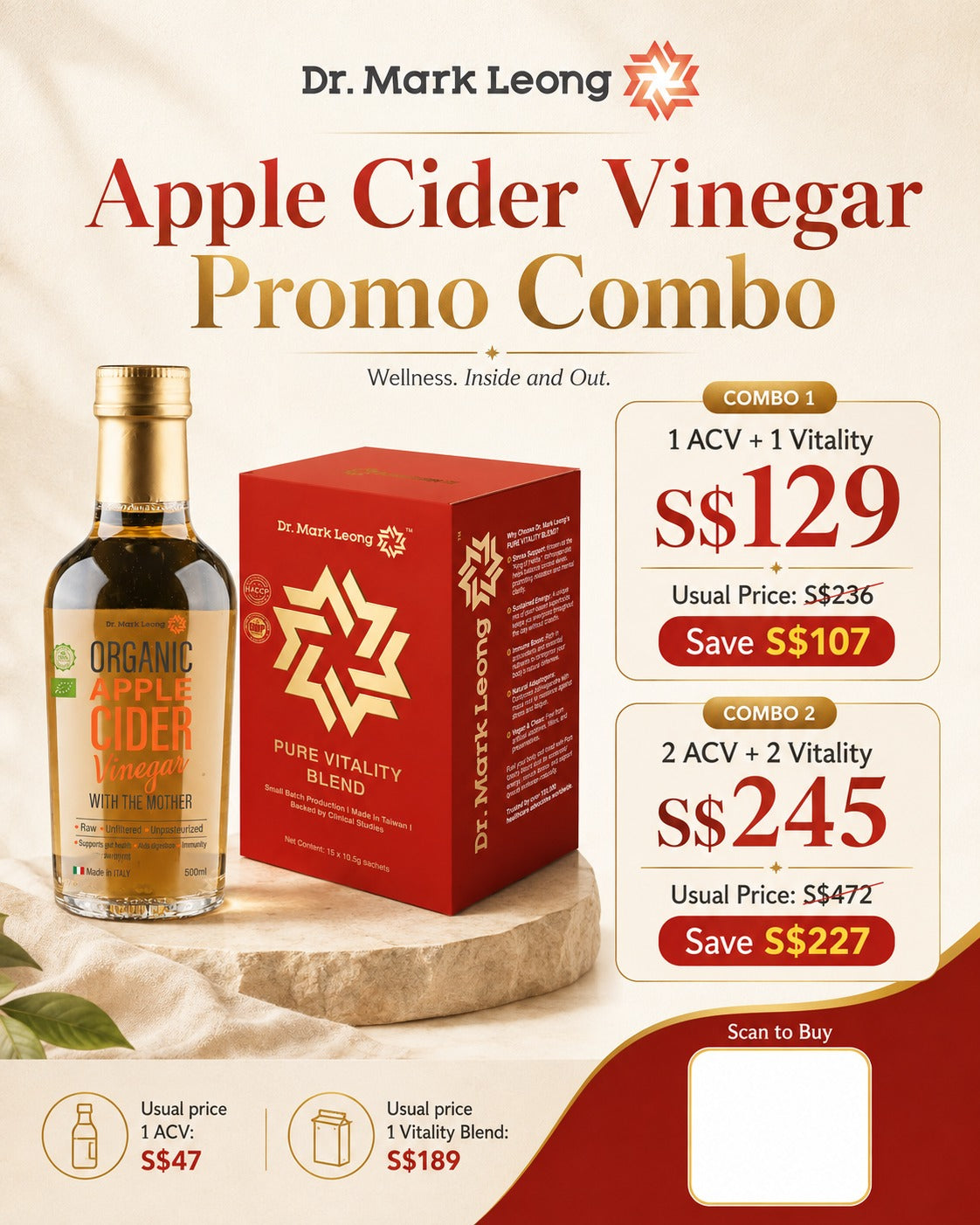 Apple Cider Vinegar Promo Combo