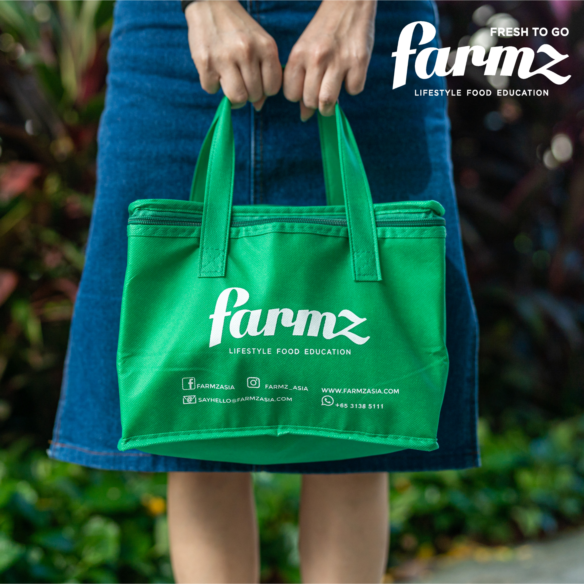 Farmz, thermal control bag, juice bag, cooler bag