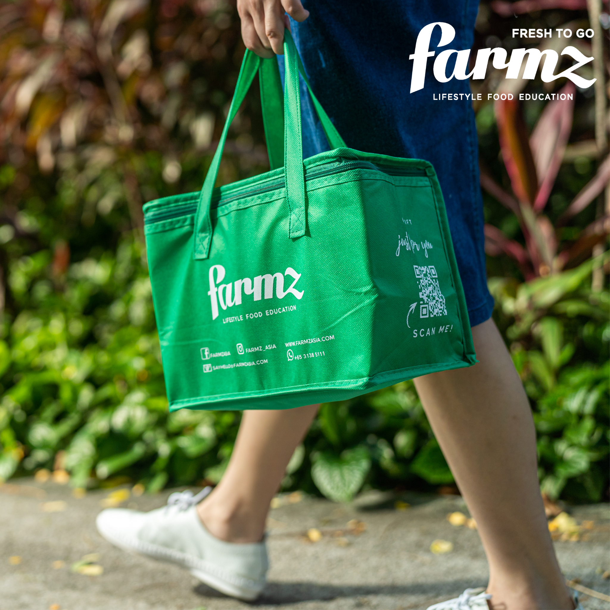 Farmz, thermal control bag, juice bag, cooler bag