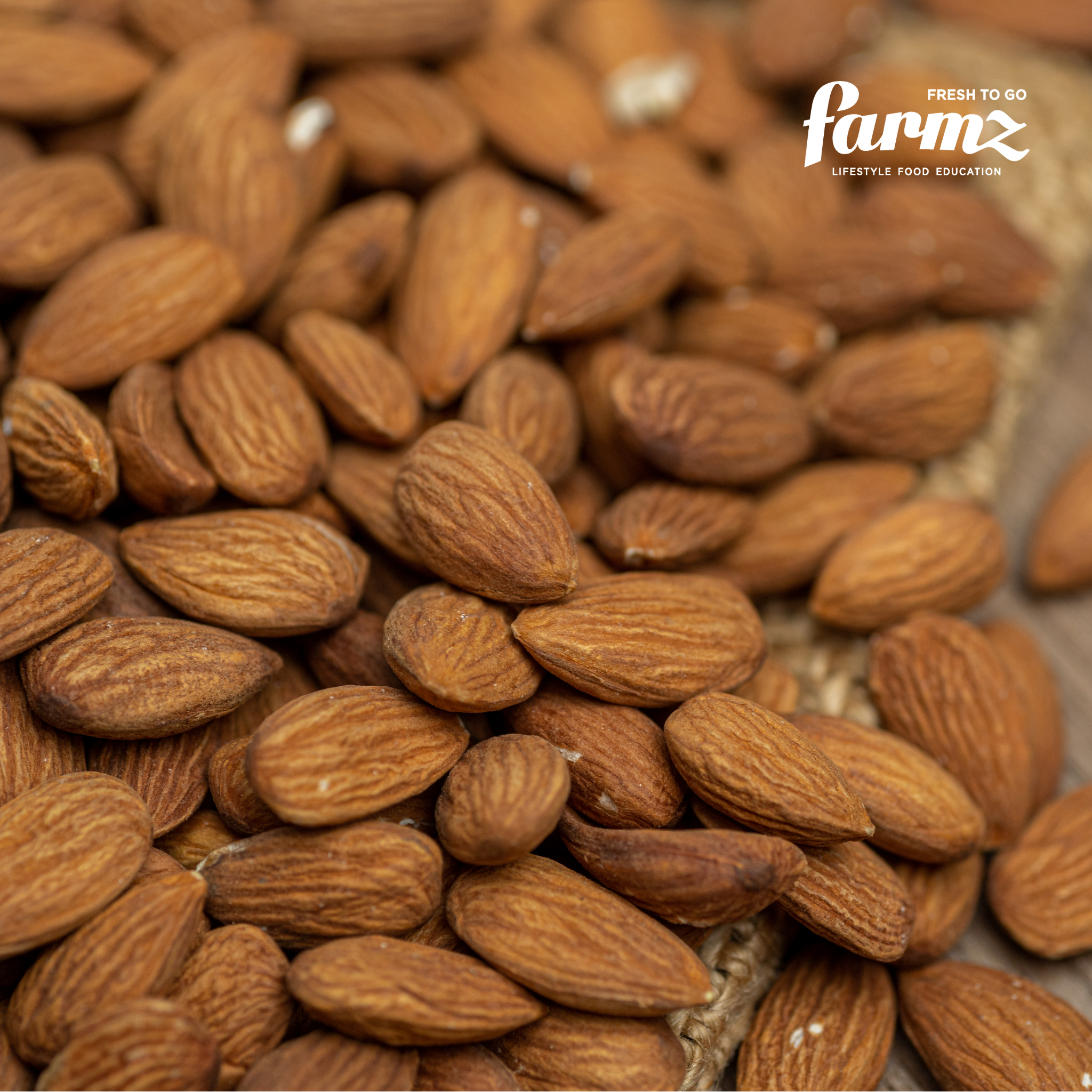 Baked Almond Nuts, Farmz Asia
