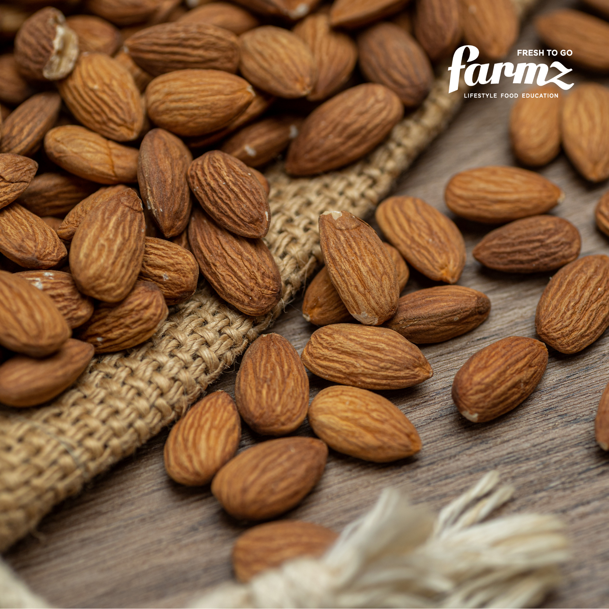 Baked Almond Nuts, Farmz Asia