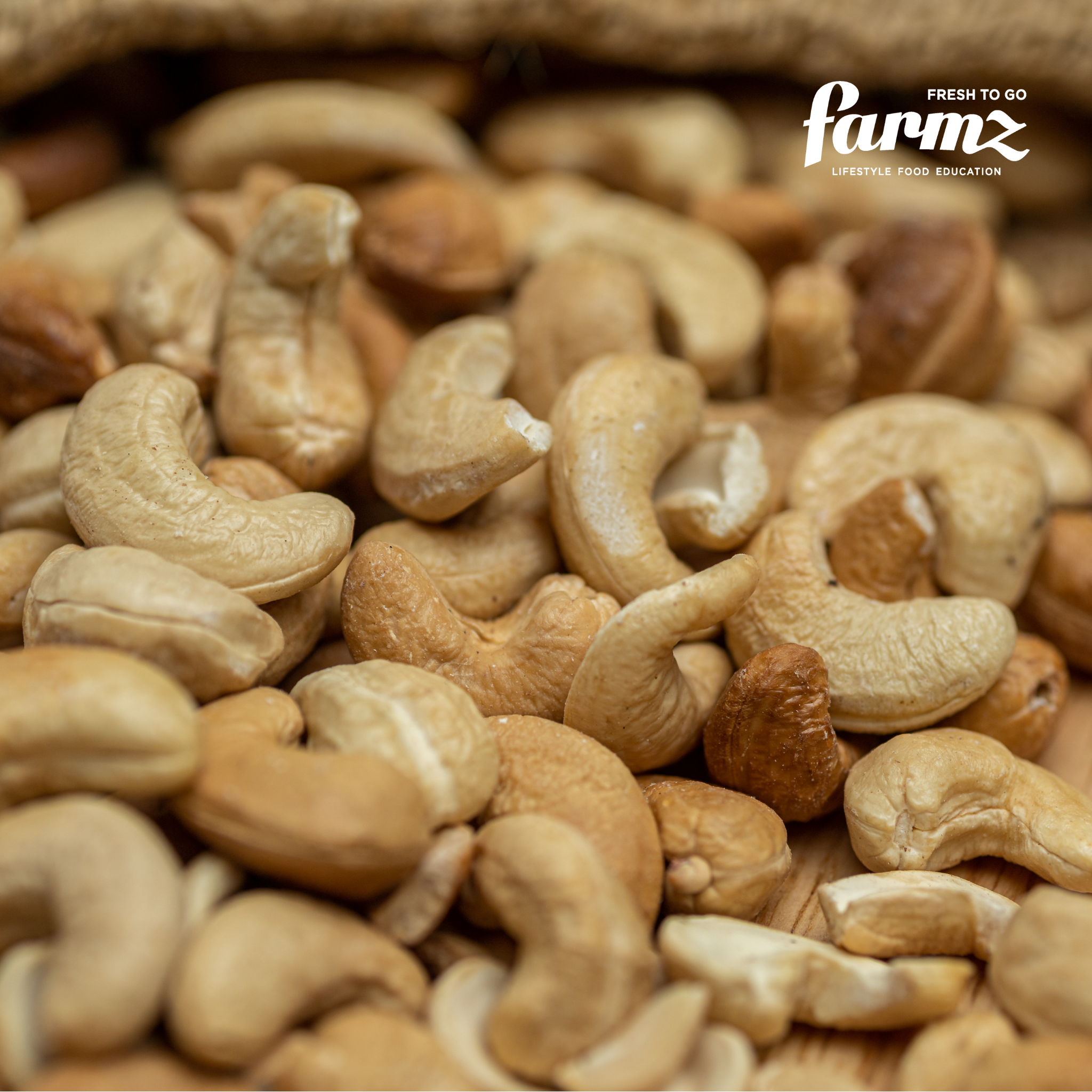 Baked Cashew Nuts, Farmz Asia
