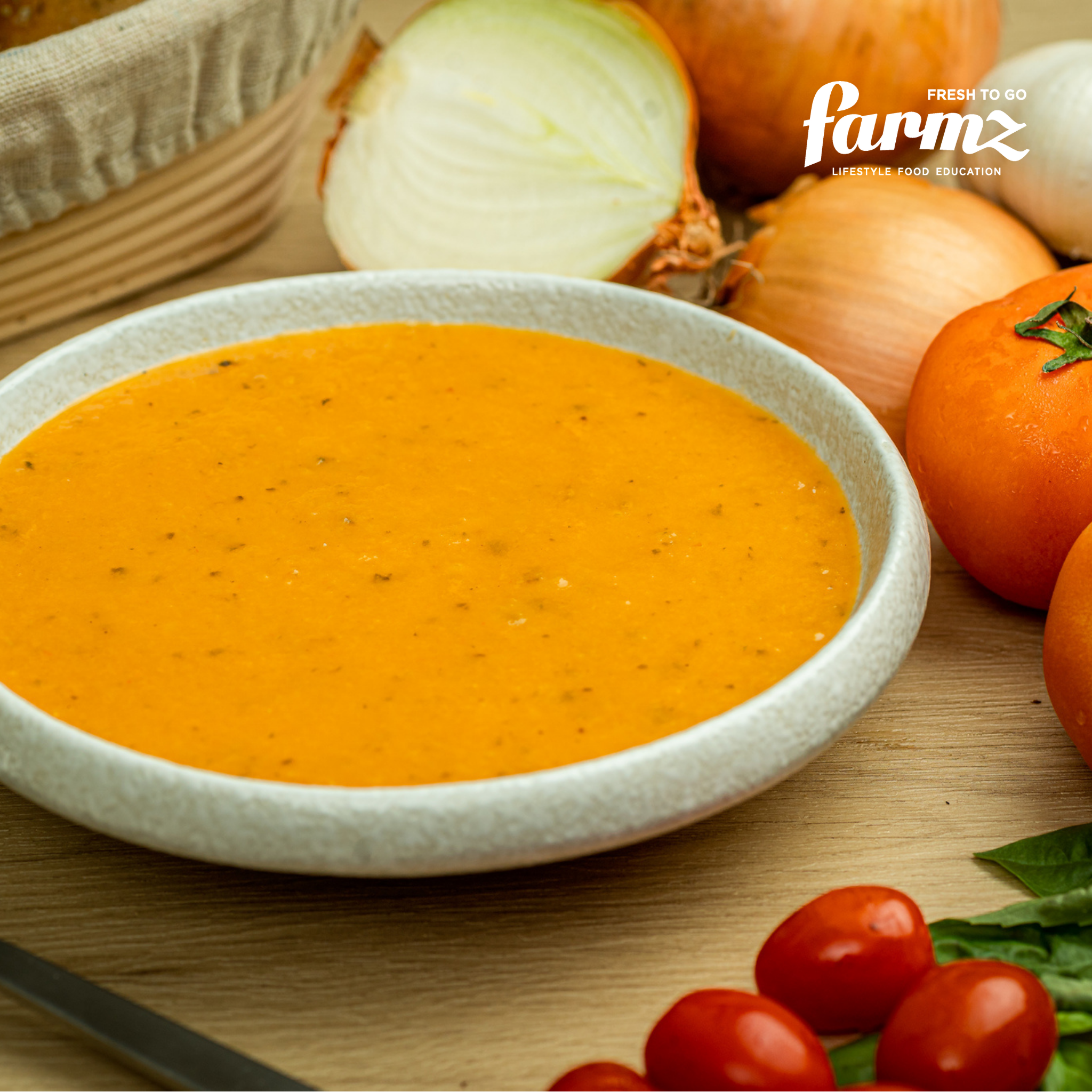 Roasted Herb Tomato Soup