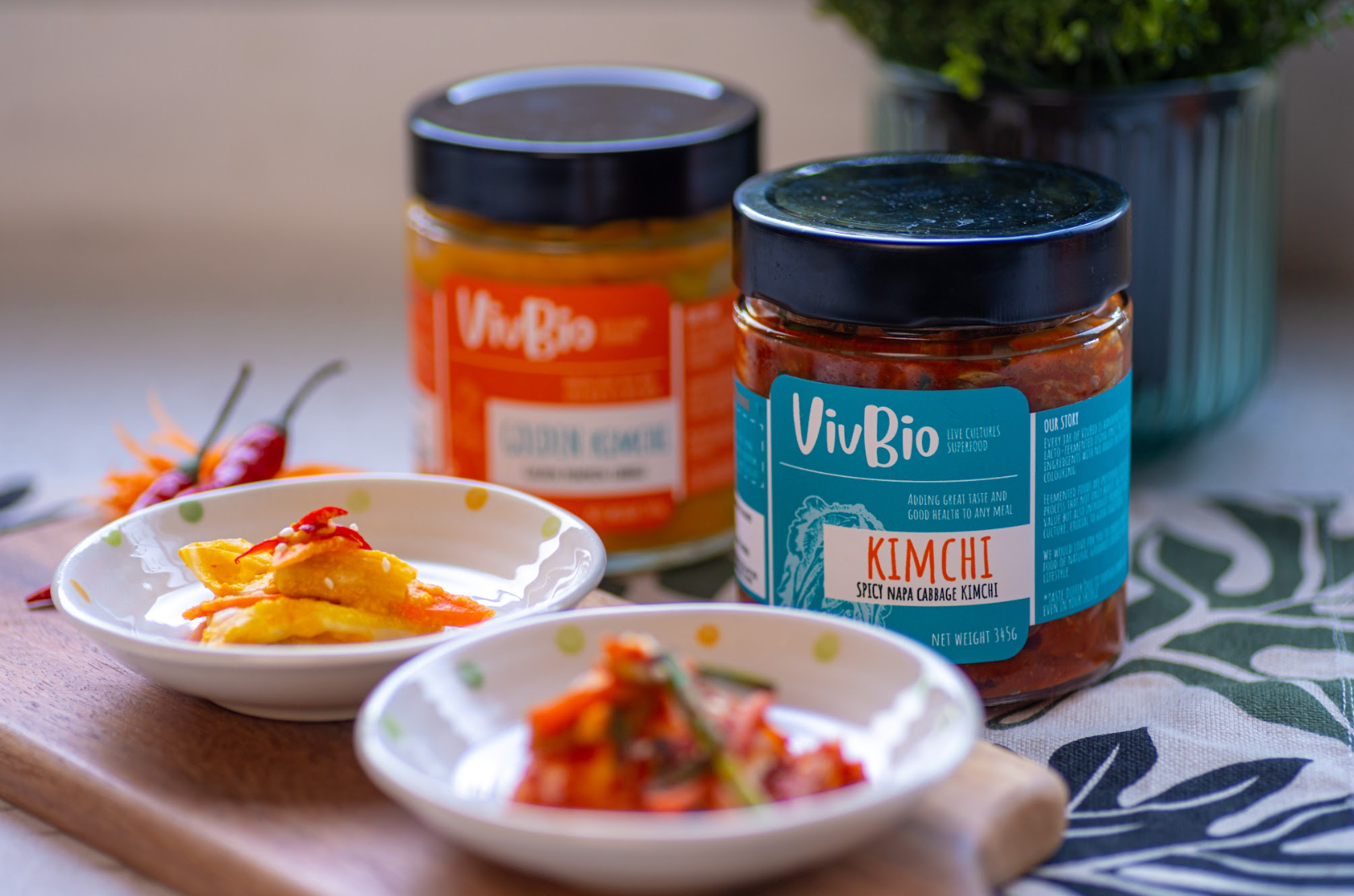 Spicy Napa Cabbage Kimchi - VivBio